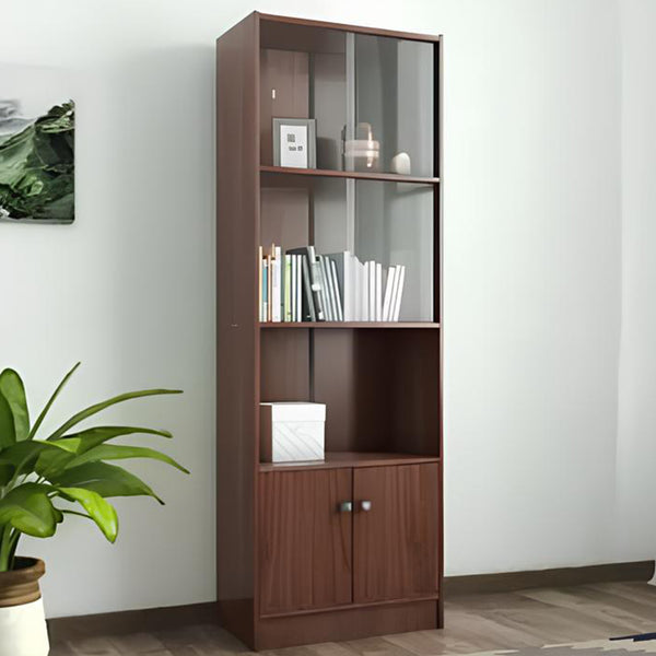 Blossom Engineered Wood Semi-Open Book Shelf