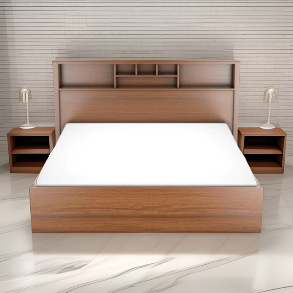 Hoover Engineered Wood king size Bed