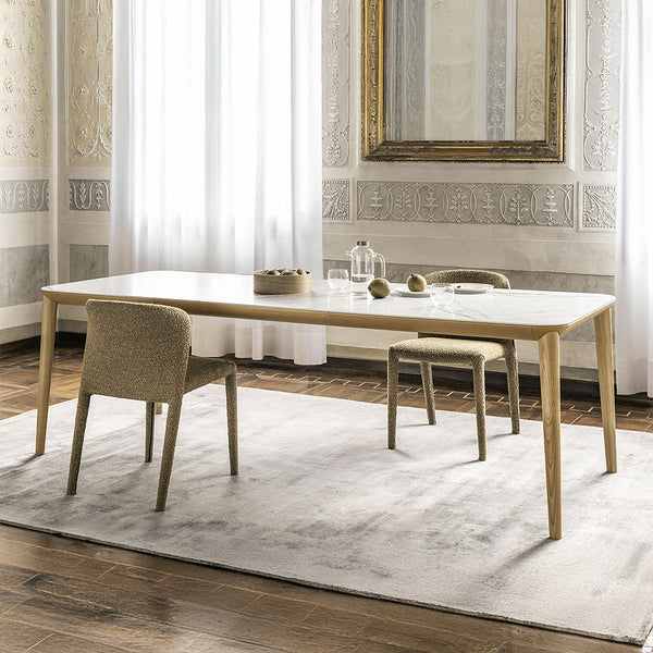 Soyana Quartz Dining Table (Only Table)