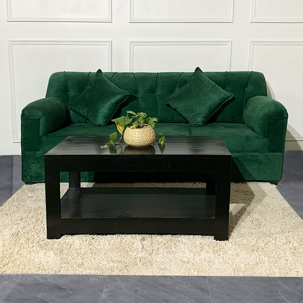 Velvet Sofa 3 Seater (Green)