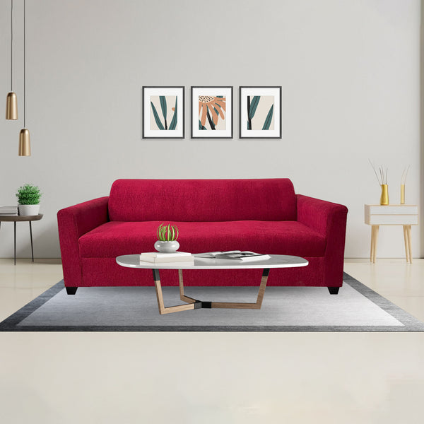 Aria 3 Seater Sofa (Red)