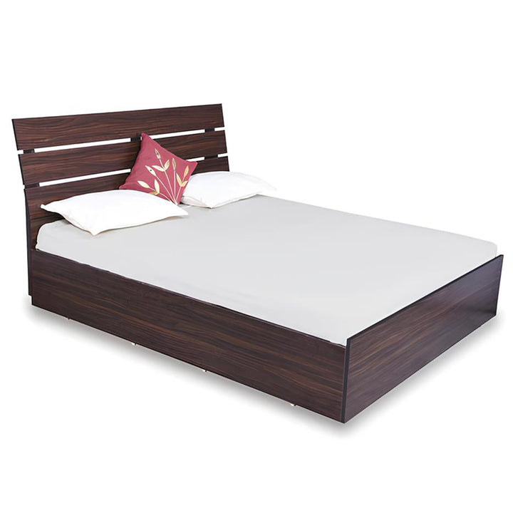 Cyra Particle Board Queen Bed With Storage