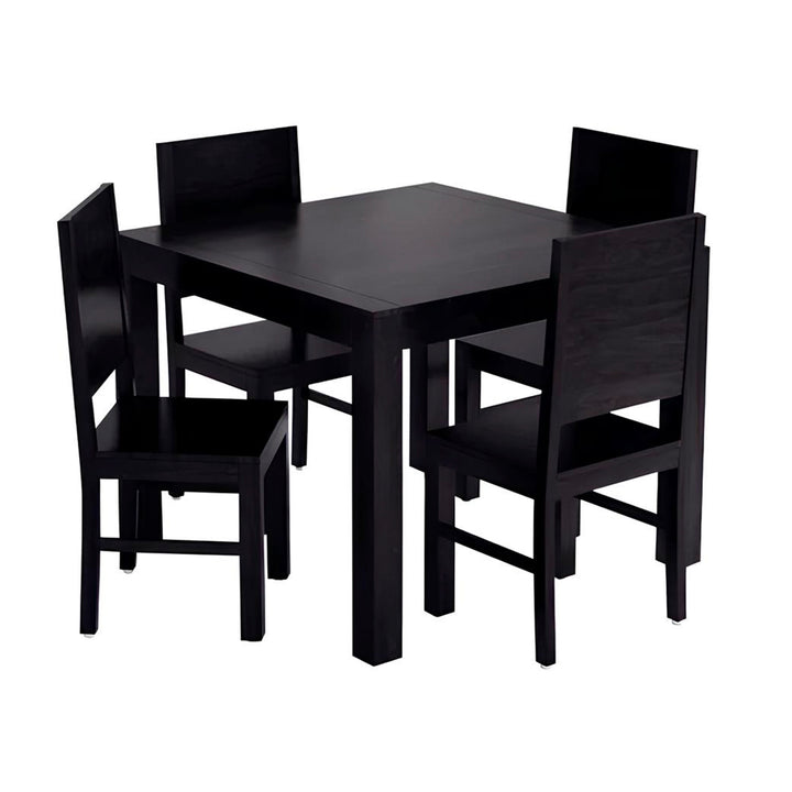 Jacobo Solid Wood 4 Seater Dining Set