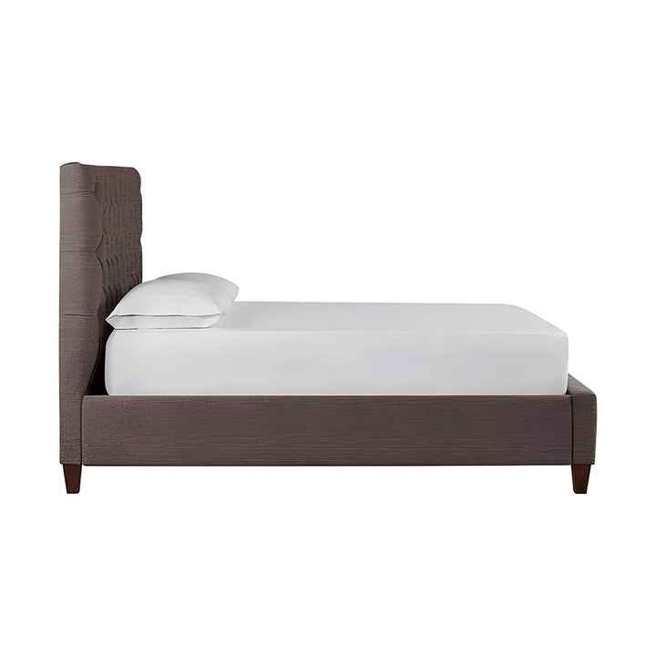 COPIOUS Upholstered Platform Double Bed