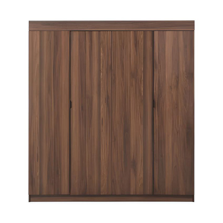 Margret Engineered Wood 4 Door Wardrobe