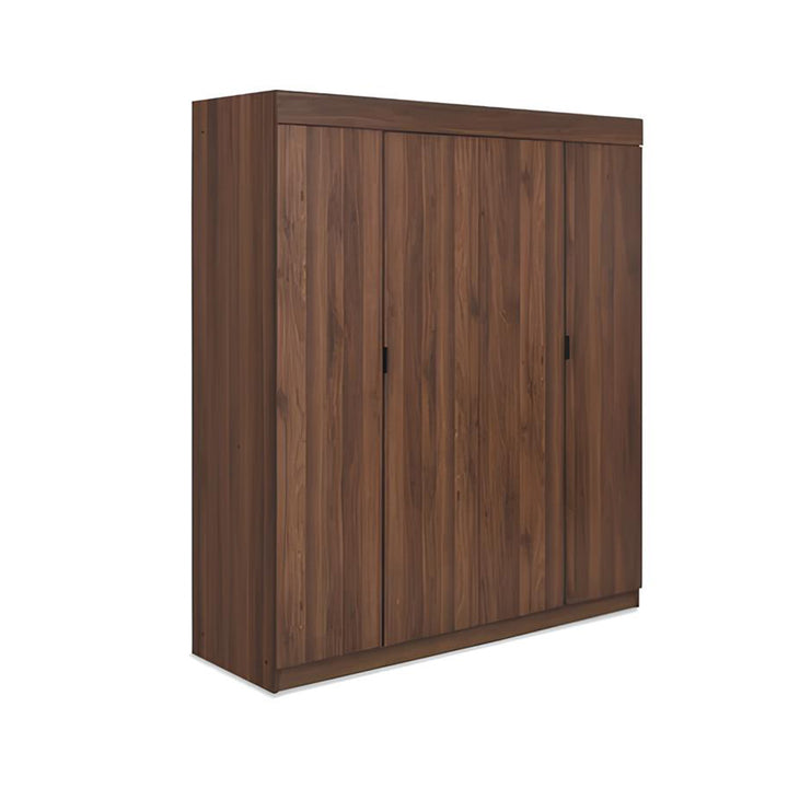 Margret Engineered Wood 4 Door Wardrobe
