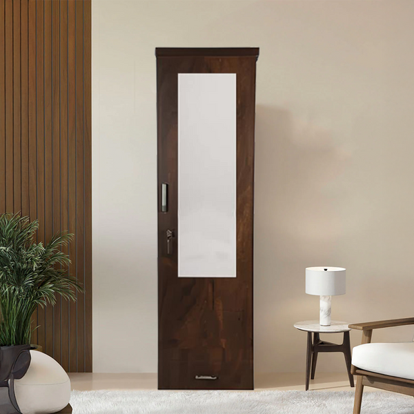 Leon Single Door Wardrobe with Mirror