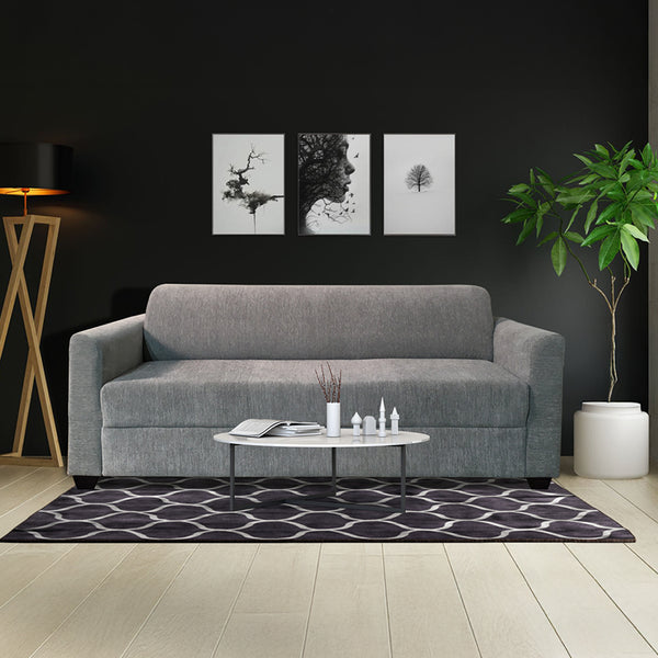 Aria 3 Seater Sofa (Grey)