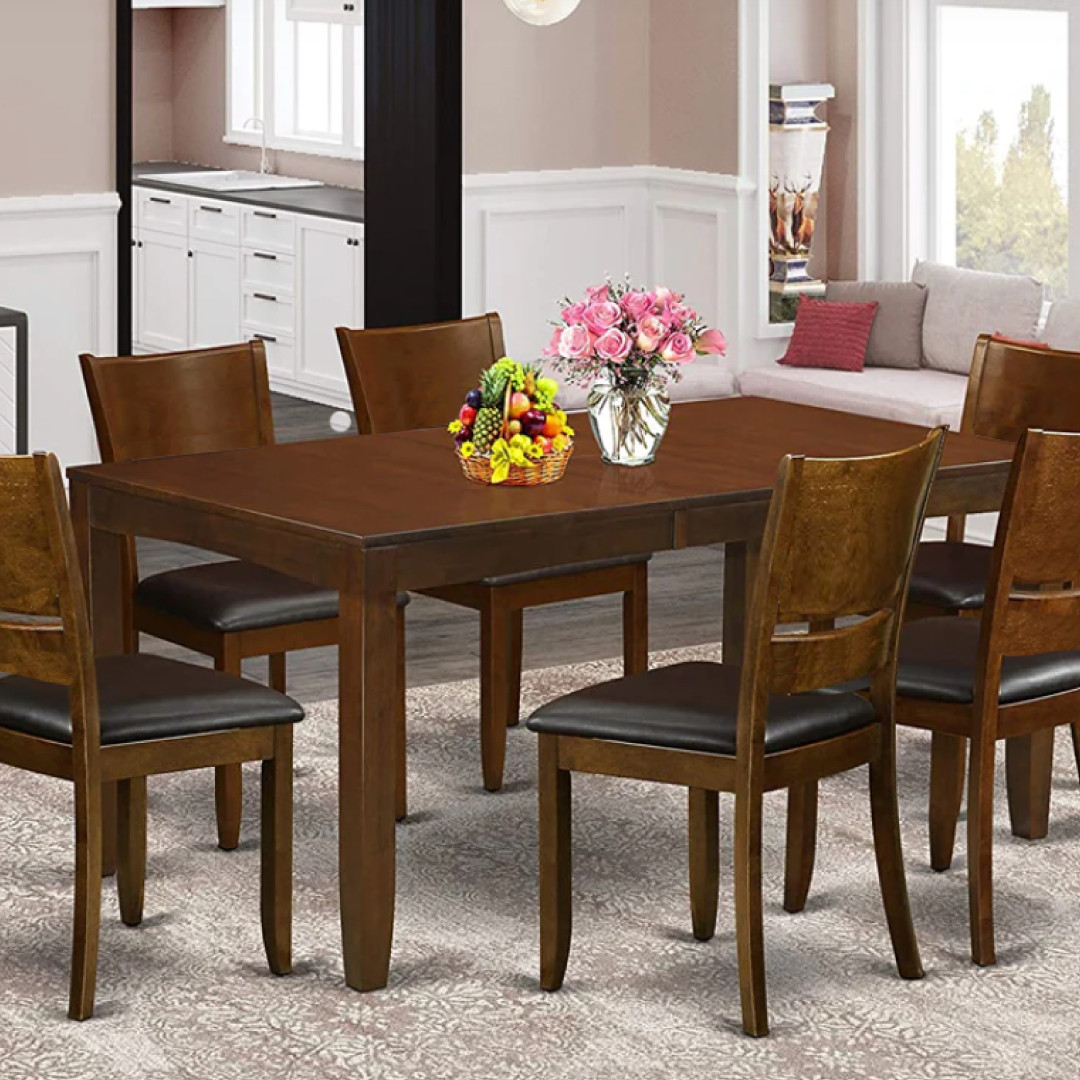 Buy Zeal 6 Seater Dining Set Online in Bangalore | Guarented Home Solutions