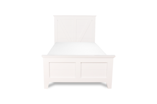 BLAKE Single Bed (White Color)