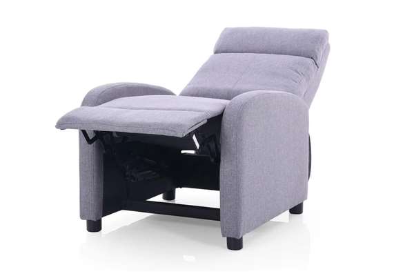 Barge Single Seater Recliner - Grey Color