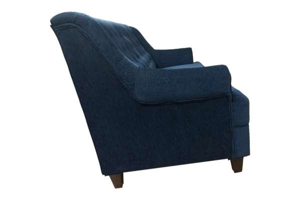 Brand New 2 (Two) Seater Royal Blue Sofa | Malphino Material