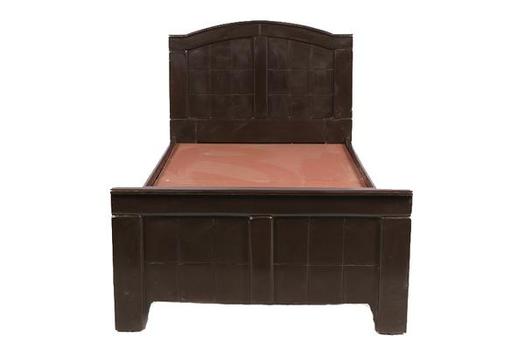 Brand New Benicia Solid Wood Single Bed Mahogany