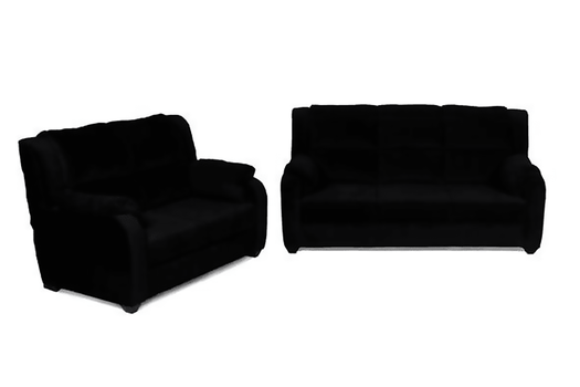 Brand New Plus Walter 5 Seater Sofa Black