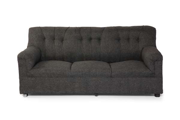 Brand New Upholstered 5 Seater Sofa Set (Grey) (3+1+1)