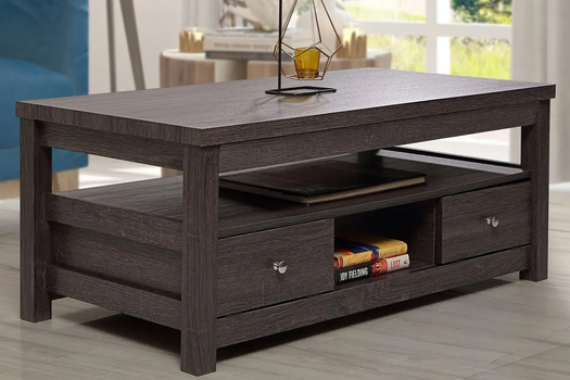 Denzen Engineered Wood Coffee Table - Brown Color