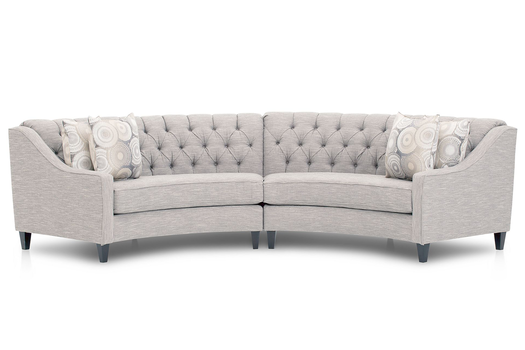 ZeFurn 3 Seater Sofa(Grey) - D008