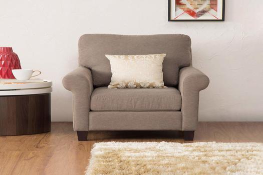 Hasso Single Seater sofa - Premium Fabric