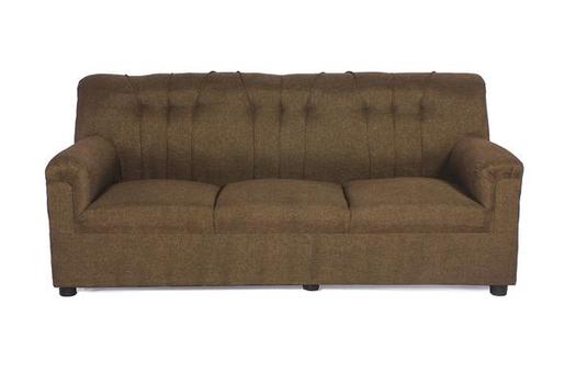 Brand New Upholstered 3 Seater Sofa Brown